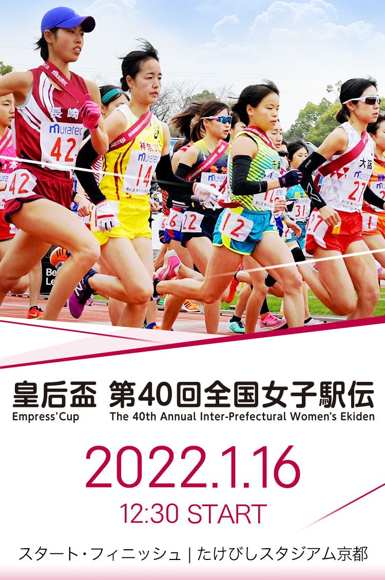 皇后杯 全国女子駅伝 22 1 16 12 30 Start