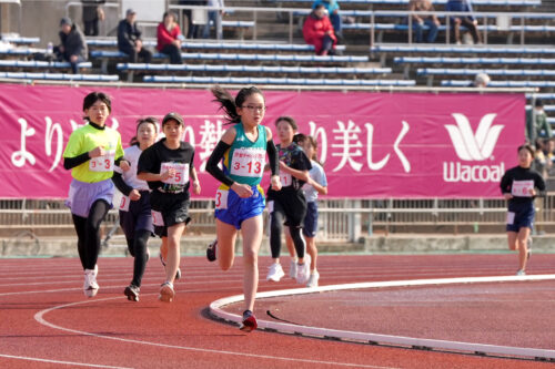 2025年に開催された少女チャレンジRUN記録会の様子